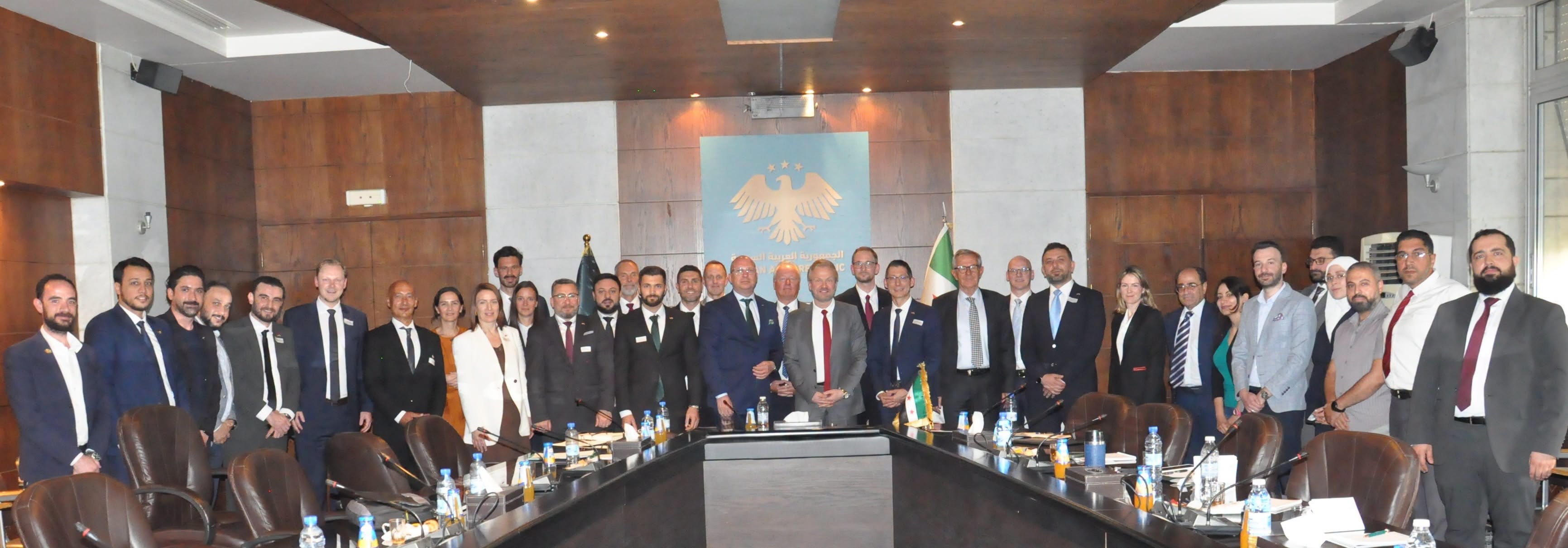 رئيس هيئة الاستثمار السورية يستقبل وفداً استثمارياً ألمانياً لبحث آفاق الشراكة والاستثمار في سوريا