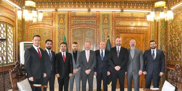 رئيس هيئة الاستثمار السورية المهندس طلال الهلالي يستقبل وفداً من مجموعة إسكندر القابضة من إقليم كردستان العراق