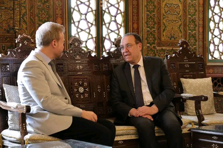 رئيس هيئة الاستثمار السورية المهندس "طلال الهلالي" يبحث مع رئيس بعثة الجمهورية العربية السورية في بلجيكا تعزيز قنوات التواصل الاستثماري مع بروكسل