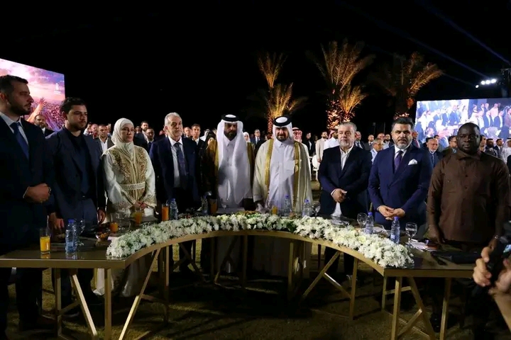 برعاية هيئة الاستثمار السورية، أُنطلاقَ حفل شراكة قطرية سورية في فندق إيبلا الشام بريف دمشق