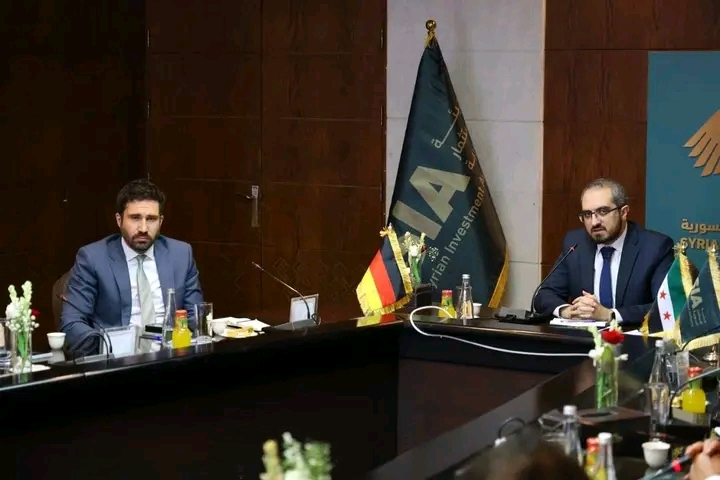 هيئة الاستثمار السورية تبحث مع وفد اقتصادي ألماني فرص الاستثمار والتعاون