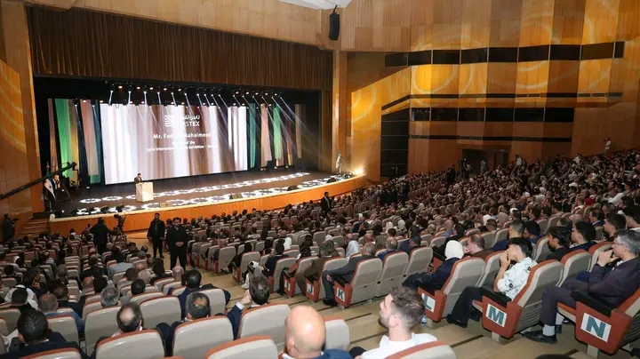 برعاية الرئيس "أحمد الشرع" ووزير الاقتصاد والصناعة الدكتور نضال الشعار انطلاق معرض «ناس تكس 2026» لتعزيز صناعة النسيج ودعم التعافي الاقتصادي