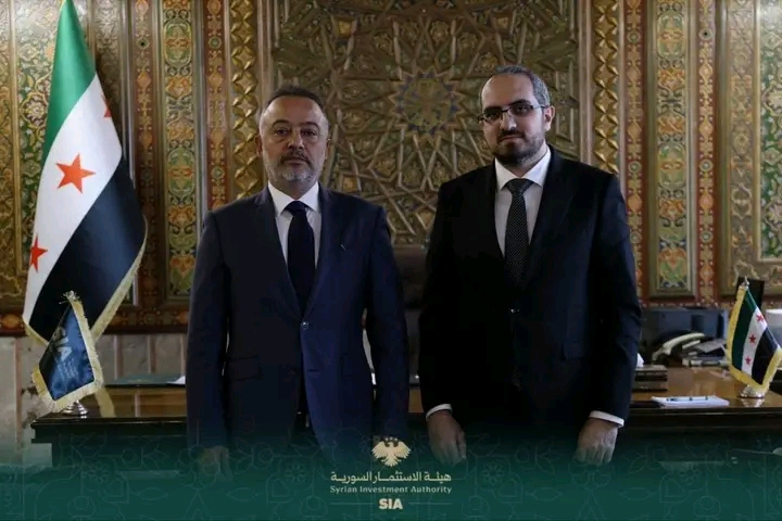 هيئة الاستثمار السورية تبحث مع السفير التركي تعزيز التعاون الاستثماري وتوسيع الشراكات الاقتصادية