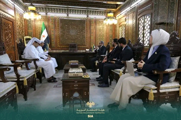 هيئة الاستثمار السورية تبحث مع سفير قطر تعزيز الشراكة الاستثمارية بين البلدين