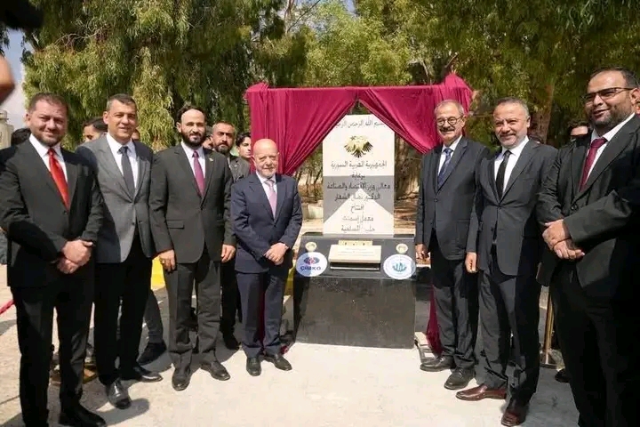 إطلاق مشروع إعادة تأهيل وتشغيل معمل إسمنت المسلمية في حلب 